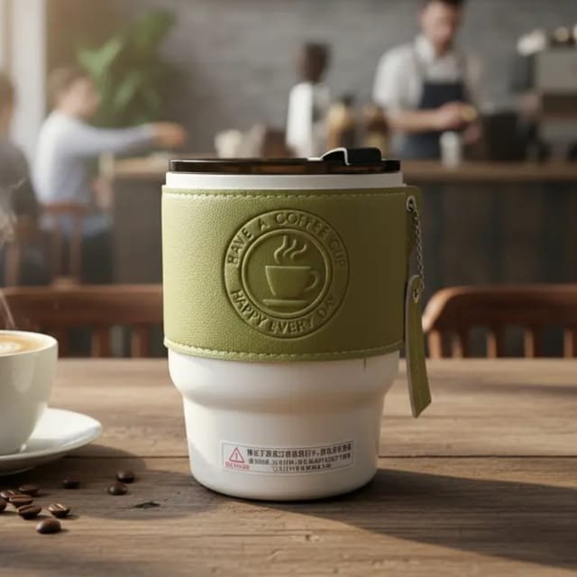 VASO TERMICO CON CUERINA